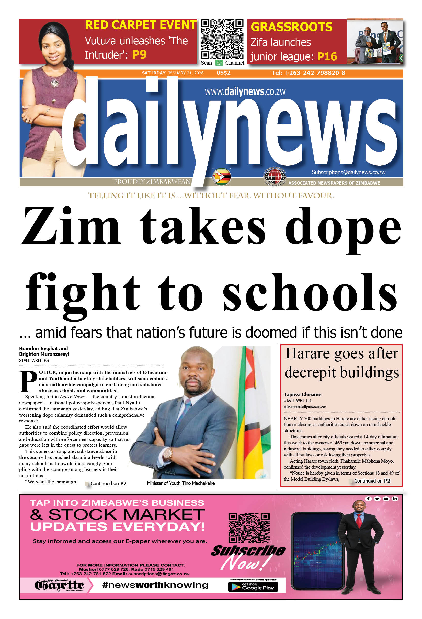 Saturday 31 January 2026